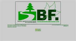 Desktop Screenshot of botanicaforestal.com