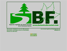 Tablet Screenshot of botanicaforestal.com